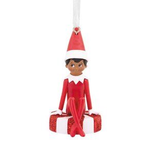 Hallmark Ornaments Elf on the Shelf Boy Brown 3 in Christmas Ornament New